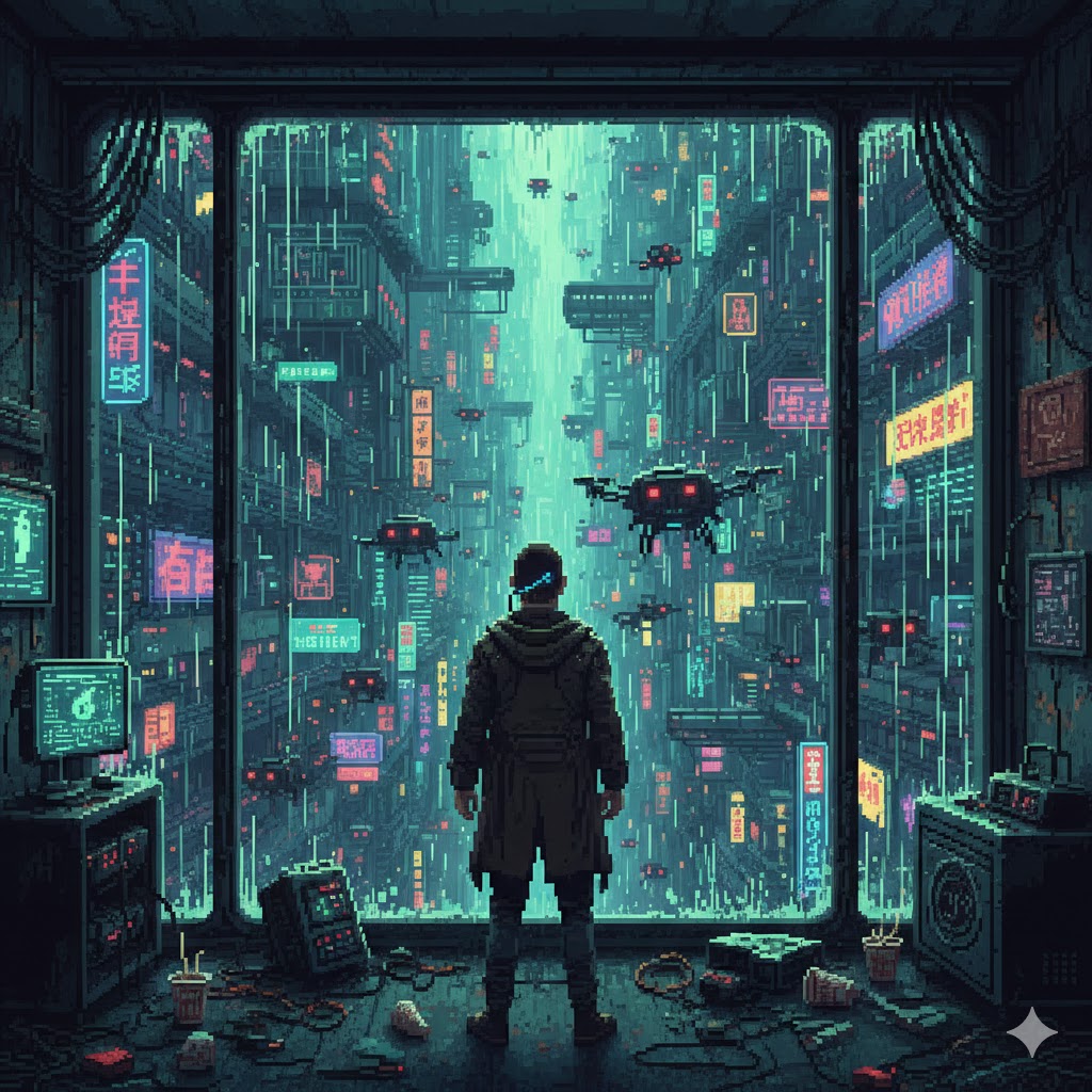 Una distopía cyberpunk sobre el futuro de la escucha musical
